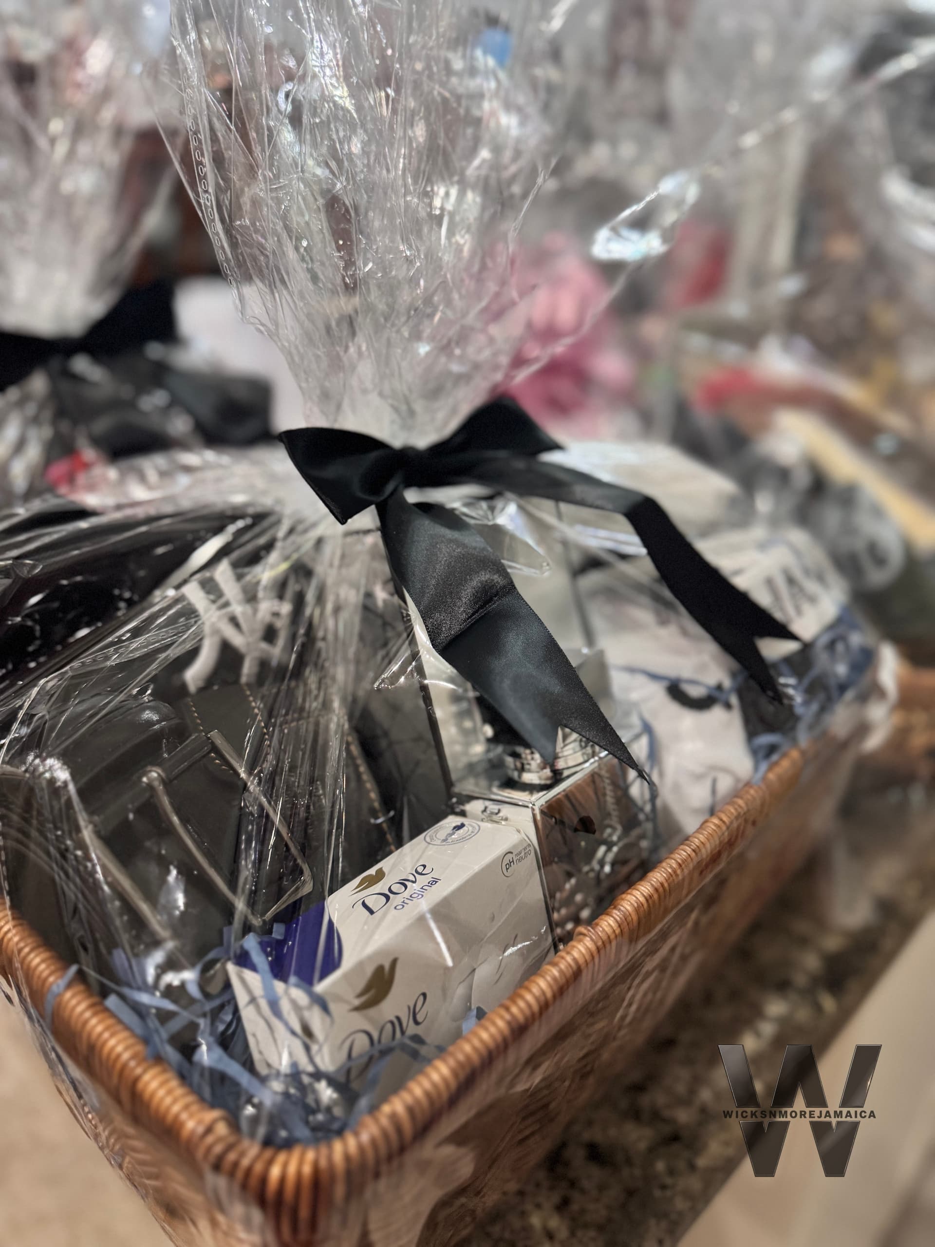 Wrapped baskets